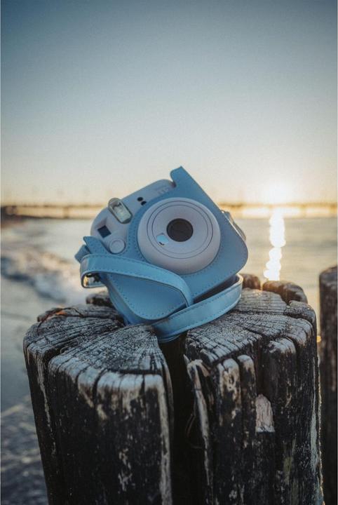 Image du produit Cullmann RIO Fit 120 bleu Etui pour appareil photo Instax Mini 12 (Poche intérieure pour appareil photo)