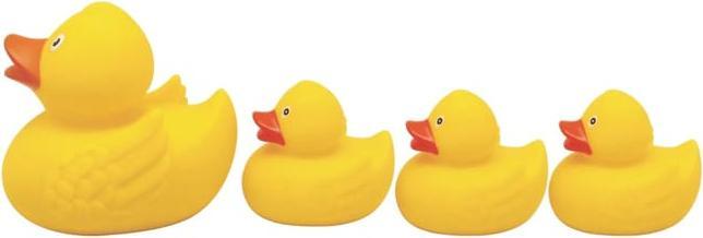 Produktbild Besttoy Badeentenfamilie - Set 4teilig