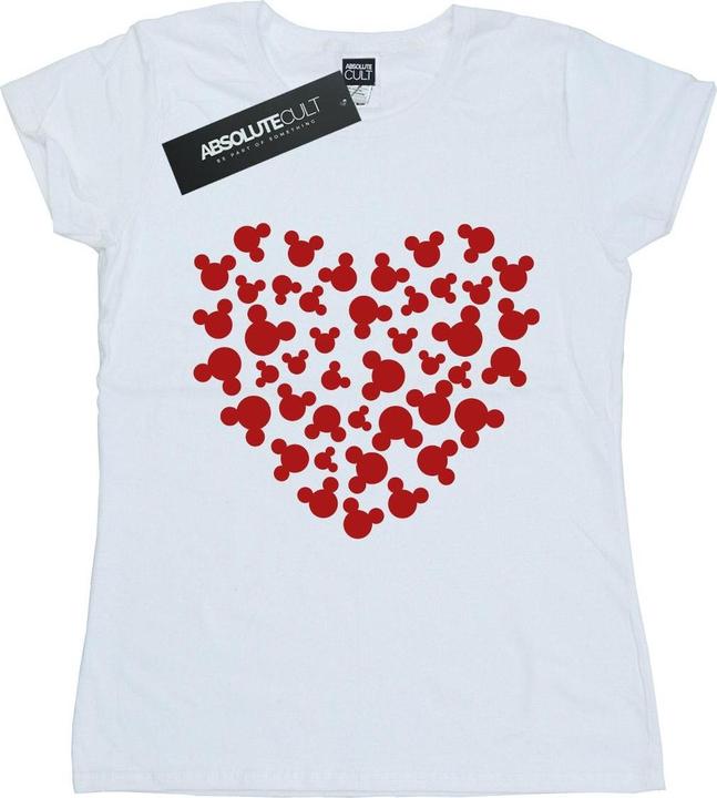 Image du produit Disney - T-shirt MICKEY MOUSE HEART SILHOUETTE - Femme (XL)
