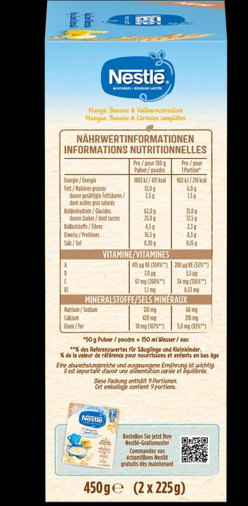 Immagine prodotto Nestlé Porridge di latte (450 g)