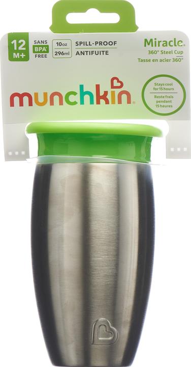 Produktbild Munchkin Miracle Edelstahlflasche (296 ml)
