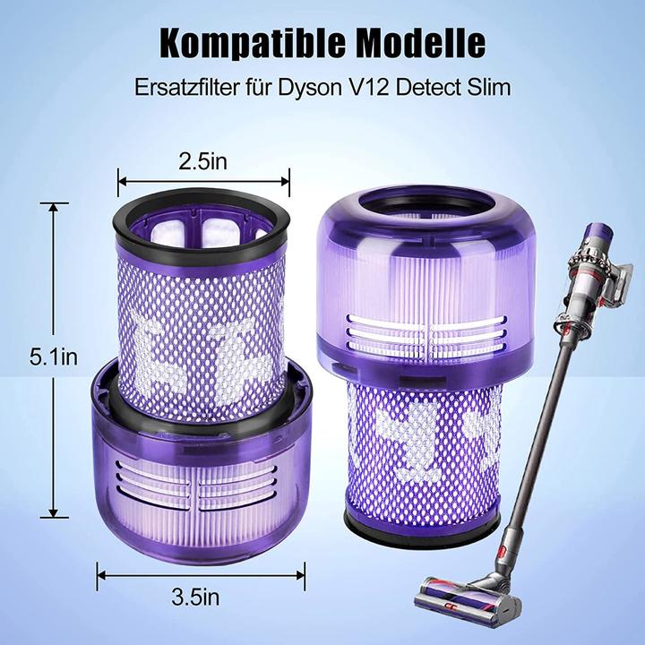Produktbild Chuancheng 2 x HEPA-Filter Dyson V12 Detect Slim