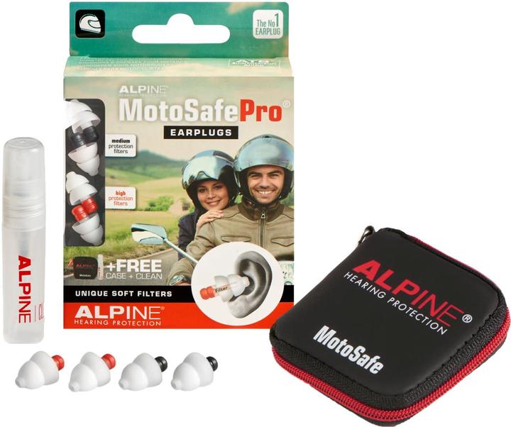 Image du produit Alpine MotoSafe Pro, 4 pièces (1 x)