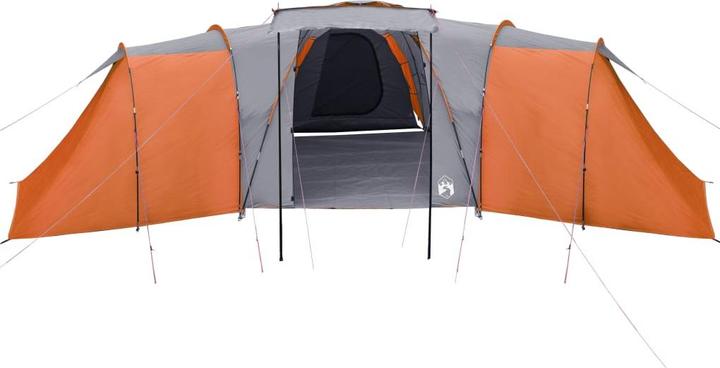 Produktbild VidaXL Campingzelt 12 Personen & Orange 840 x 720 x 200 cm 185T Taft (Kuppelzelt, 24.50 kg, 9+ Personen)