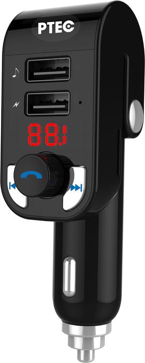 Produktbild P Tec Streaming 3 Wireless FM Transmitter Car