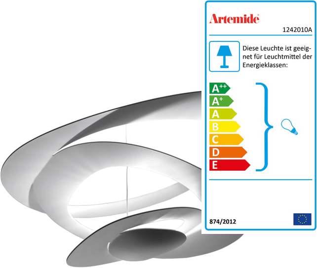 Energie-Label Artemide Pirce Mini Soffitto (R7s)