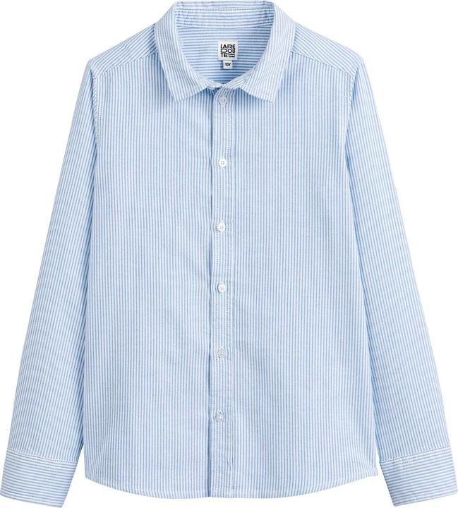 Produktbild La Redoute Collections Gestreifte Hemdbluse mit langen Ärmeln (164)