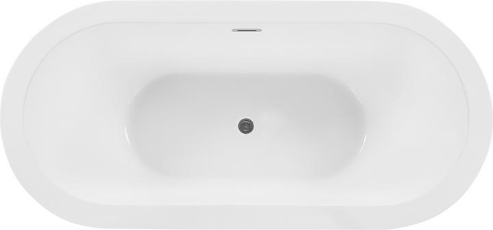 Actual product image Beliani Bathtub freestanding white oval 170 x 80 cm EMPRESA (214 l, 80 cm)