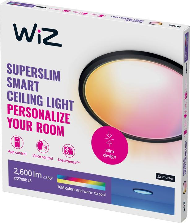 Produktbild WiZ Tunable White & Color SuperSlim (2600 lm)