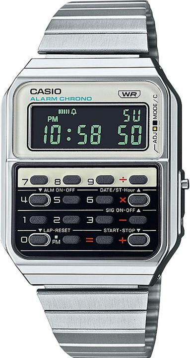 Casio CA-500WE-7BEF (Digitaluhr, Chronograph, 34 mm)