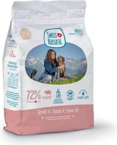 Immagine prodotto Swiss natural Soft Adult Maiale e Patate 12 kg (3x 4 kg) (Adulto, 12000 g)