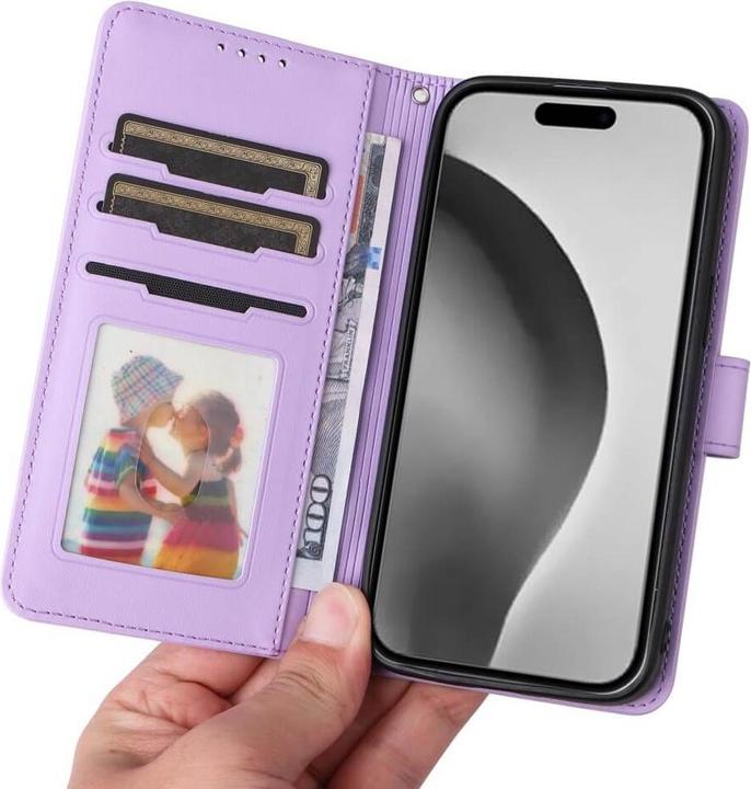 Immagine prodotto Cover-Discount iPhone 16 Pro Max - Custodia a portafoglio divisibile 2 in 1 per telefoni cellulari (Apple iPhone 16 Pro Max)