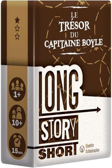 Actual product image Iello Long Story Short Le trésor du capitaine Boyle