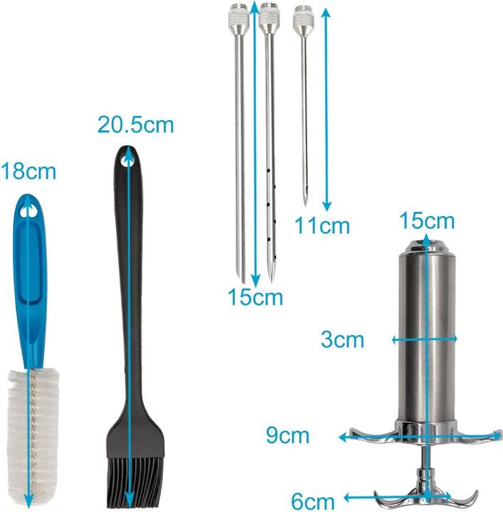 Actual product image Intirilife Marinating syringe