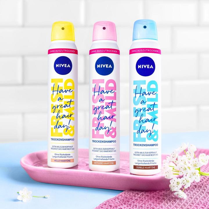 Produktbild NIVEA Fresh & Mild (200 ml, Trockenshampoo)