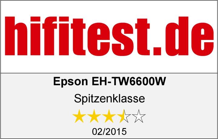 Actual product image Epson Eh-Tw6600w (Full HD, 2500 lm, 1.32 - 2.15:1)