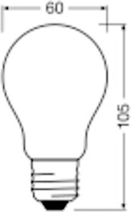 Actual product image Osram Classic (E27, 7.20 W, 1521 lm, 1 x, A)