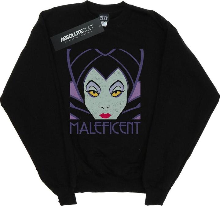 Produktbild Disney Maleficent Cropped Head Sweatshirt (XL)