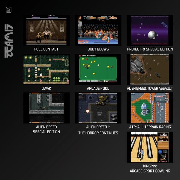 Image du produit Blaze Cartouche Evercade Team 17 Amiga Collection 1 (Arcade, EN)
