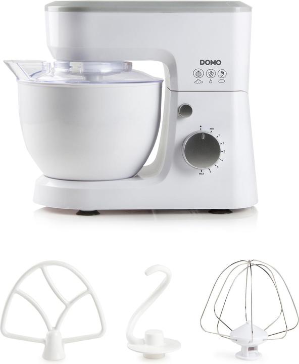 Produktbild Domo DO9241KR Küchenmaschine 600W Weiss (600 W)