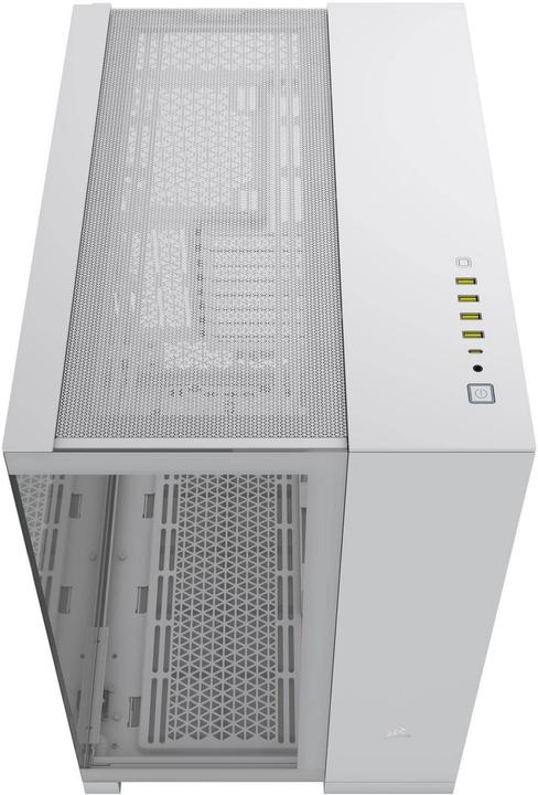Actual product image Corsair Case iCUE 6500X RGB Midi TG white (ATX, Mini-ITX, mATX)