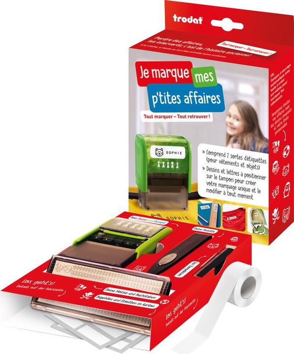 Actual product image Trodat Motif stamp your things