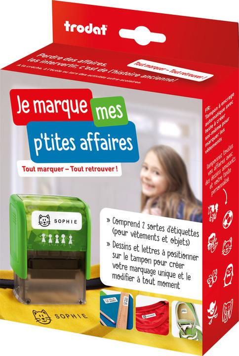 Actual product image Trodat Motif stamp your things