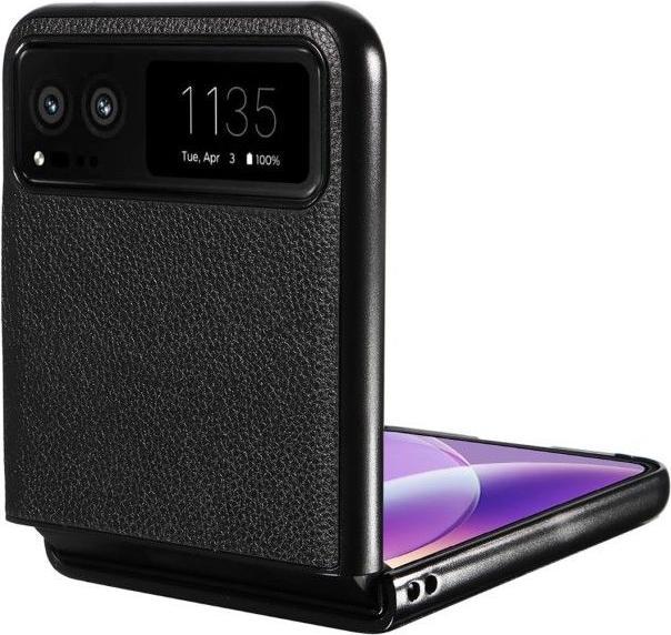 Produktbild MU Classic Litchi Leder Bookcover Series (Motorola Razr 40)