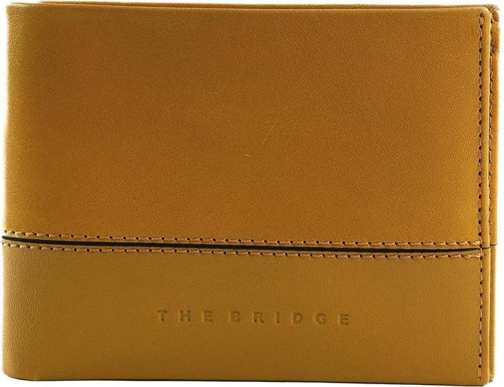 Actual product image The Bridge Damiano - Leather wallet, curry