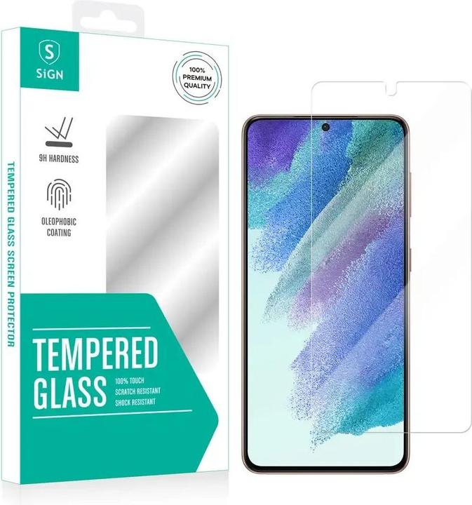 Actual product image SIGN 2.5D Screen Protection Tempered glass for Samsung Galaxy S21 Ultra (Samsung Galaxy S21 Ultra)