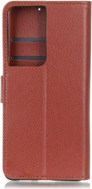 Produktbild MU Classic Litchi Leder Bookcover Series (Samsung Galaxy S21 Ultra)