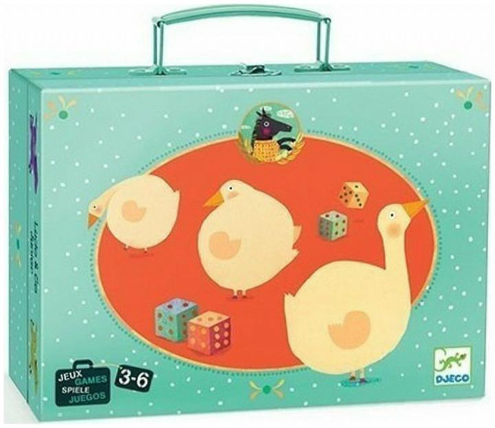 Actual product image Djeco Ludo & Co Junior (German, French, Italian, English)