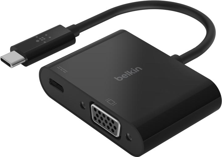 Produktbild Belkin USB-C to VGA + Charge Adapter (USB-C, 1 Ports)