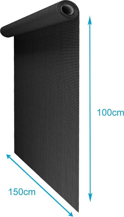 Actual product image Intirilife Fly Net in Black Width 150cm (150 x 100 cm)
