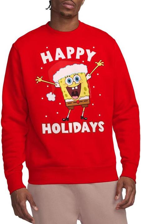 Image du produit Spongebob Squarepants - Sweat HAPPY HOLIDAYS - Adulte (L)