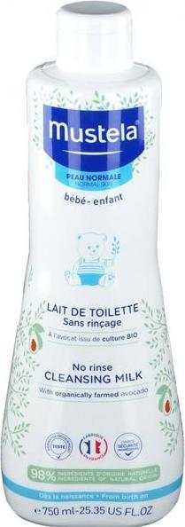 Produktbild Mustela Reinigungsmilch normale Haut ohne Abspülen