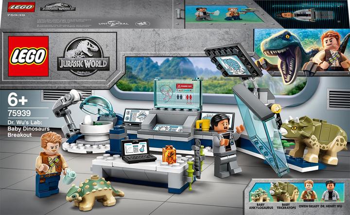 LEGO Dr. Wus Labor: Ausbruch der Baby-Dinosaurier (75939, LEGO Jurassic World)