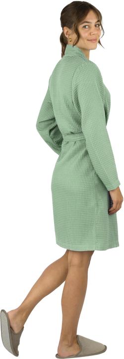Image du produit Normani Peignoir femme en piqué de bambou gaufré Manisa - 9629 (L, XL)