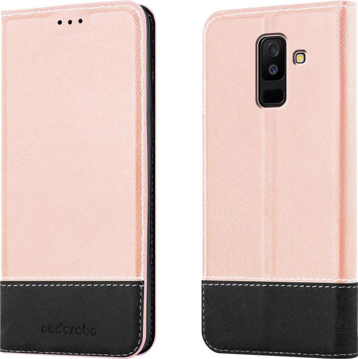 Produktbild Cadorabo X-Wallet Kunstlederkombi Hülle (Samsung Galaxy A6+)