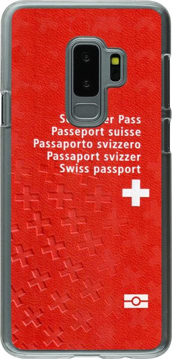 Actual product image PhoneLook Cover transparent Swiss Passport (Samsung Galaxy S9+)