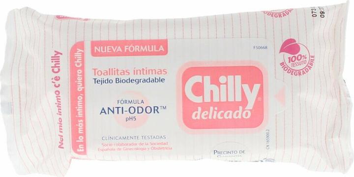 Produktbild Chilly’s DELICADO toallitas íntimas 12 uds (12 Stück)