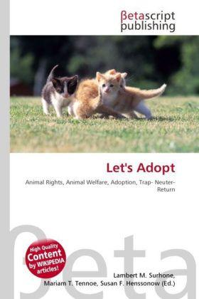 Produktbild Let's Adopt (Deutsch, Susan F. Henssonow, Mariam T. Tennoe, Lambert M. Surhone, 2010)