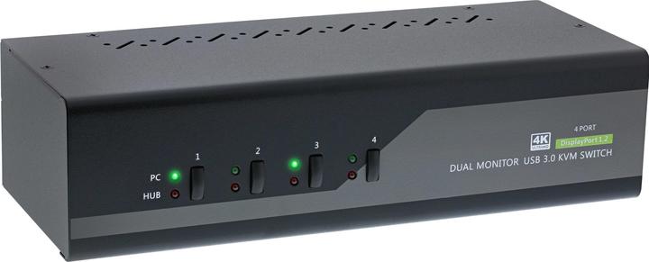 Actual product image InLine KVM Desktop Switch