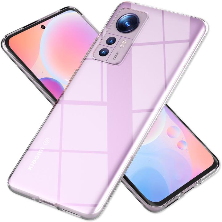 Actual product image Nalia Clear Transparent Silicone Sleeve (Xiaomi 12)
