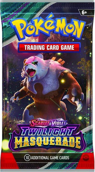 Actual product image Pokémon Twilight Masquerade (English, Booster Pack)