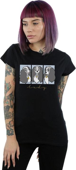 Immagine prodotto Disney Lady And The Tramp Lady Frames Maglietta Donna (L)