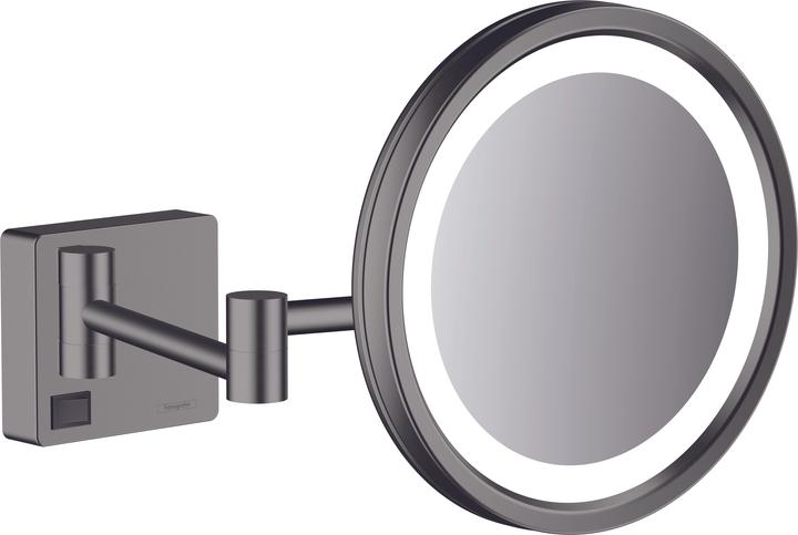 brushed black chrome