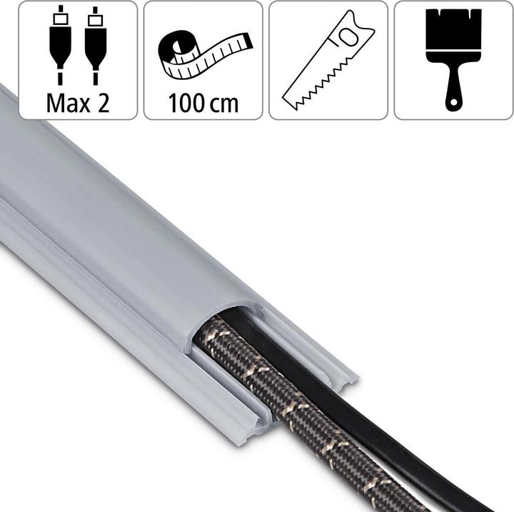 Produktbild Hama PVC-Kabelkanal (Kabelkanal, 100 cm)