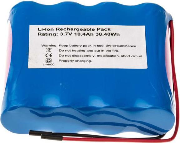 Actual product image Rs Pro 18650 3.7V 10400 mAh 1S4P (3.70 V, 10400 mAh)