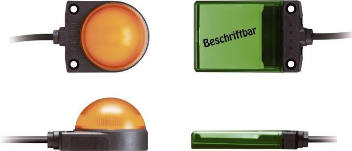 Actual product image Idec Surface mount indicator,flat,RD/GN,24V